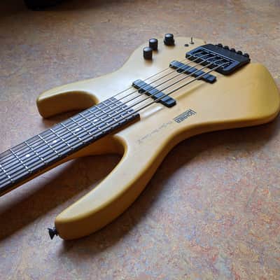 Hohner The Jack Custom V Headless Bass 1986-1991 - Natural image 4