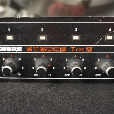Shure ST6008 Type 2 - 8 Channel Mic Mixer image 2