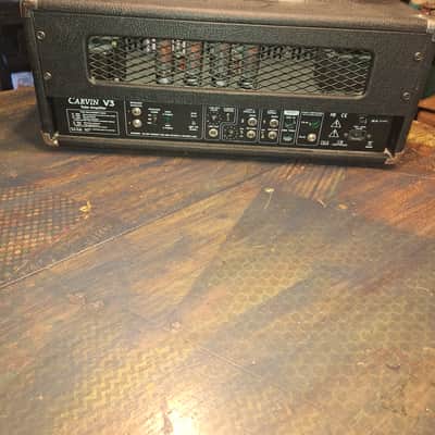Carvin V3 3-Channel 100-Watt Tube Guitar Amp Head 2010s - Black image 3