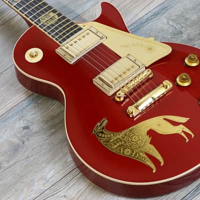 Unplayed! Gibson Les Paul Custom Shop Chinese New Year Limited Edition 2018 Crimson Red image 6