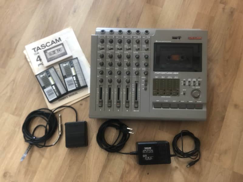 TASCAM 424 PortaStudio MK1 Tape loop performer 3 speeds image 1
