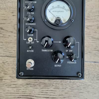 Retro Mechanical Labs 432K Distortion Box Walnut Casing . Rare Distortion Pedal image 7