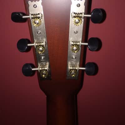 National M2 Resonator Guitar Mahogany M2 2010 Low gloss with chrome hardware image 16