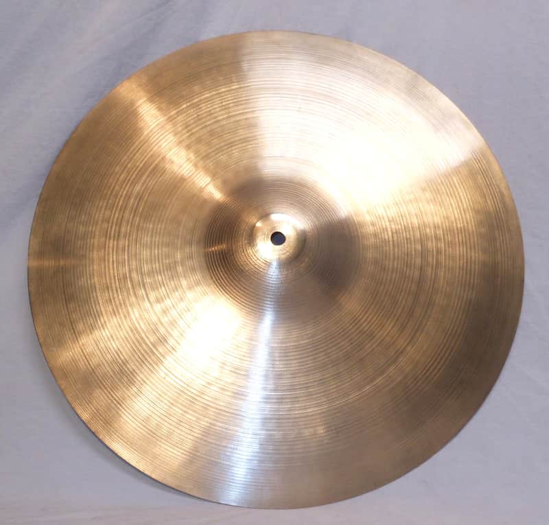 Vintage 1960's Zildjian 18" Thin Crash 1423 Grams image 1