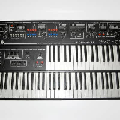 Formanta EMS-01 - Rarest Soviet Analog Dual Synthesizer Organ with MIDI Polivoks (ID: alexstelsi) image 2