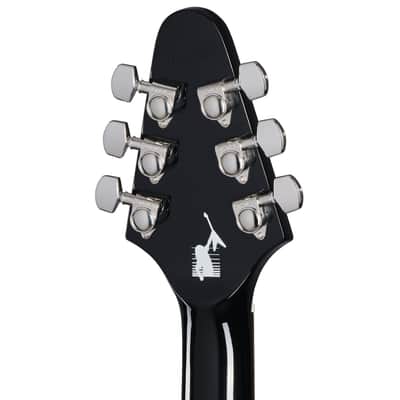 Epiphone Kirk Hammett Signature 1979 Flying V Guitar w/ Gibson Pickups and Hardshell Case - Ebony image 17