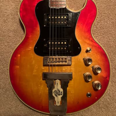 Ibanez 2399DX L-Style Solid Body 1974 - 1976 - Cherry Sunburst image 19