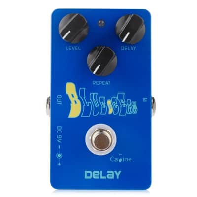 Caline CP-19 Blue Ocean Analog Delay Pedal True Bypass, FREE PICK + HOLDER+ FREE SHIP USA image 2