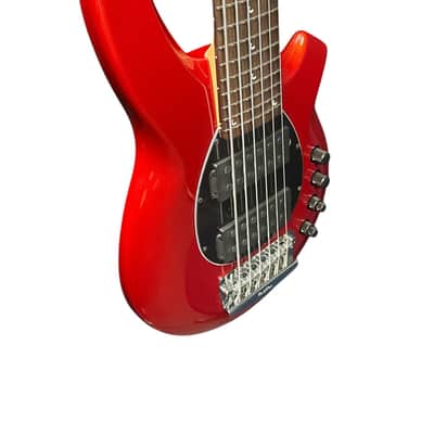 Ernie Ball Music Man Bongo 6 HH, Blood Orange / Rosewood *On Order, ETA June 2026 image 5