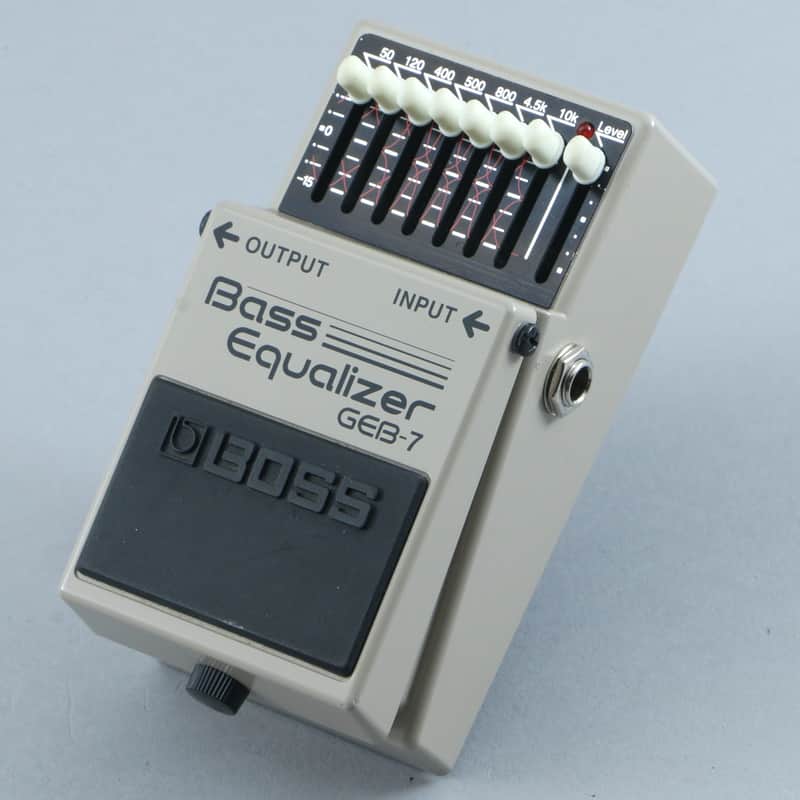 Boss GEB-7 Bass Equaizer Bass Guitar Effects Pedal P-30844 image 1