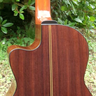 Yairi YC-50E Electric Classical Guitar+Original Yairi Hard Case FREE image 11