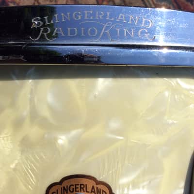 Slingerland Radio King 4 pc Drum Kit Krupa Snare 1938/39 w/Hardware and Cymbals image 3