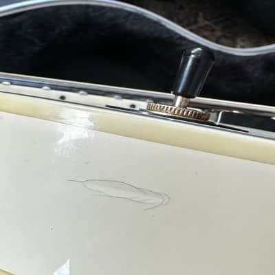 Epiphone Les Paul Custom – Alpine White (2003, Korea) | Hipshot Drop-D | SKB Case image 8