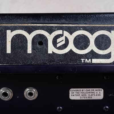 Moog MicroMoog 1975 Black Vintage 32-Key Monophonic Analog Synthesizer image 13