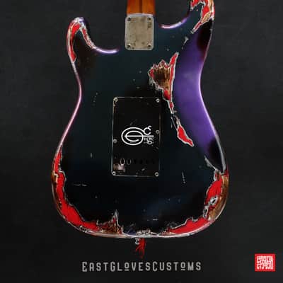 Fender Stratocaster Contemporary E Series Floyd Rose System1 Flip Flop Finish Heavy Aged Relic Rare image 18