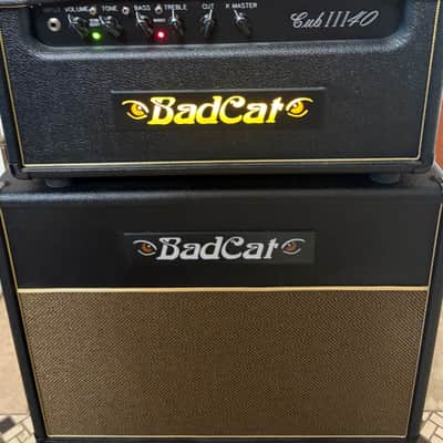 Bad Cat Cub III 40 Hand Wired Legacy Series 40-Watt Guitar Amp Head with matching cabinet 2014 image 7