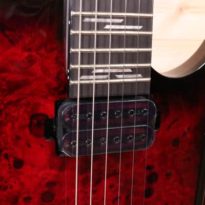 Schecter Omen Elite-6 FR - Rosewood Fingerboard, Black Cherry Burst image 3
