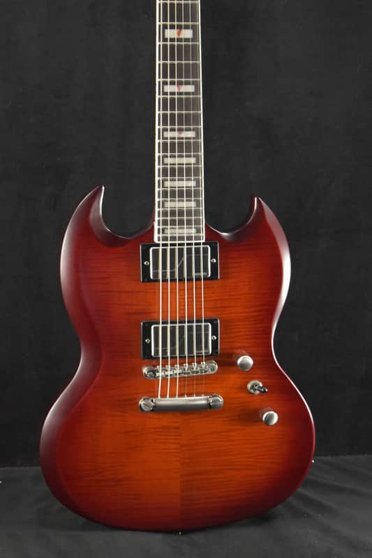 Epiphone SG Prophecy Aged Bengal Tiger Burst w/Gig Bag image 1