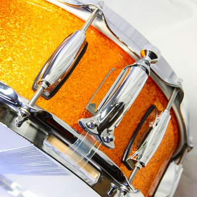 GRETSCH GB55141S Brooklyn 14x5.5 Gold Sparkle (06/30) image 7