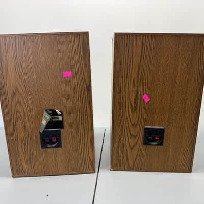 Polk Audio S4 Bookshelf Speakers HiFi Stereo Vintage Home Audio Black Left Right image 5