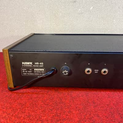 Beautiful 1976 Hawk HR-45 Spring reverb unit- The best spring reverbs I have found. image 9