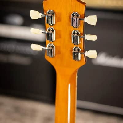 Epiphone J-200 Studio EC Acoustic/Electric Guitar - Antique Natural with Gig Bag image 6