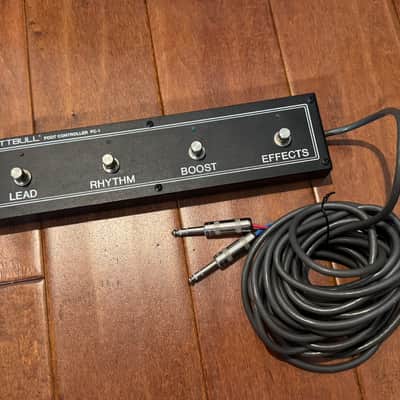 VHT Pittbull Ultra-Lead G-100-UL Tube Head (1993) – Factory Confirmed #3 Ever Built – Original FC-1 Footswitch & Manual image 5