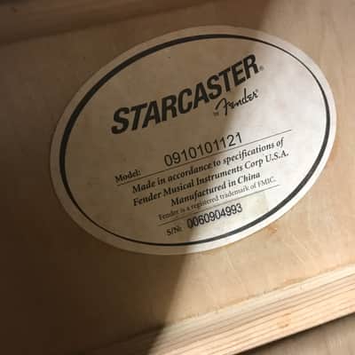Fender Starcaster 0910101121 Acoustic/Electric image 7
