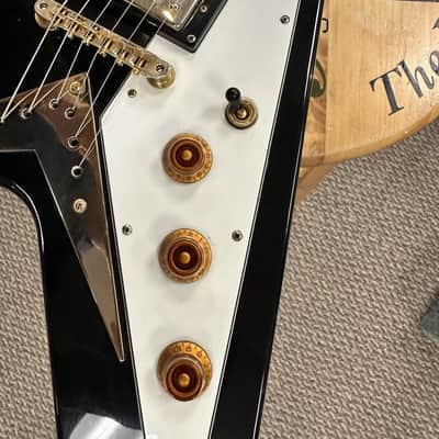 2001 Epiphone '58 Korina Flying V Reissue image 14