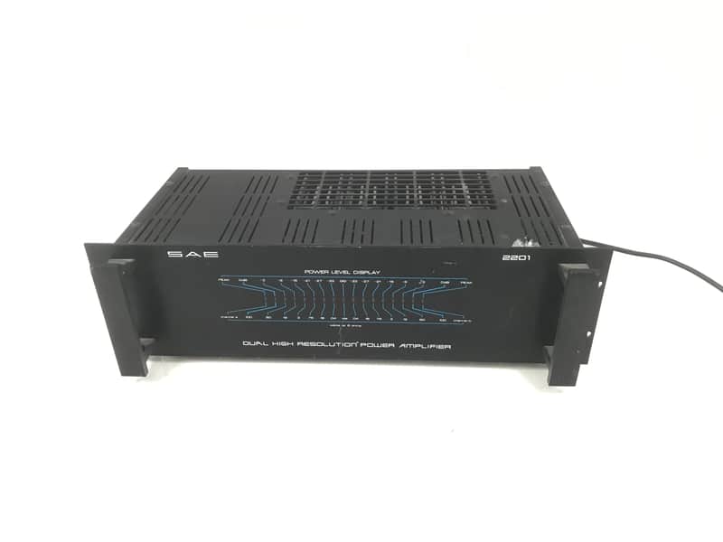 Vintage SAE 2201 Stereo Power Amplifier image 1