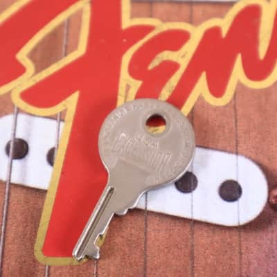 Vintage 60s 70s Excelsior 6k11 Luggage Hardshell Fender Key Bild 2