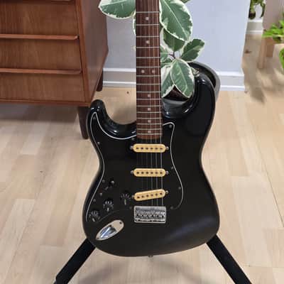1977 Fender Stratocaster HT LEFT HAND Hardtail American Vintage 70s 1970's USA Lefty Handed Strat Custom DiMarzio Rosewood Black Aged Roadworn Relic LH Guitar image 3