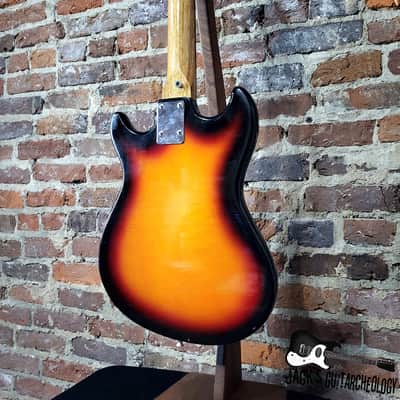 Harmony H-801 Electric Guitar (1970s, Sunburst) image 15