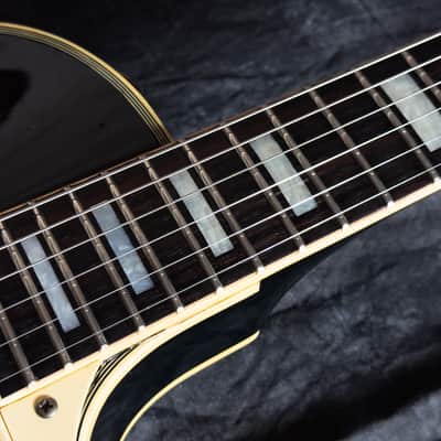 Greco EG-500C 3PU Super Power Les Paul Custom 1980-1982 - Black - VERY GOOD condition image 8