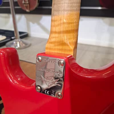 Fender Custom Shop Limited Edition `63 Stratocaster Journeyman/Closet classic/ Aged Fiesta Red (***Secondhand***) image 9