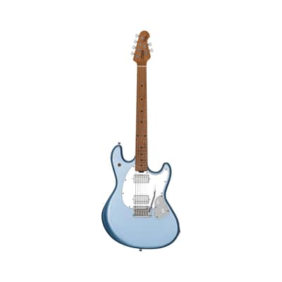 Sterling by Music Man Stingray Guitar SR50 Firemist Silver image 4
