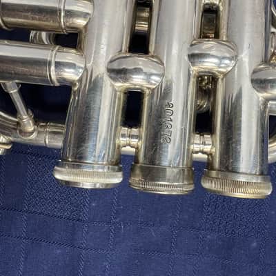 Used Andreas Eastman Silver Bb Cornet with Gard Gig Bag Just Serviced image 13