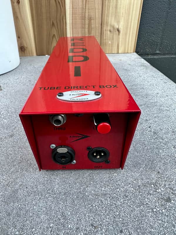A-Designs Audio REDDI Tube Direct Box 2010s - Red image 1