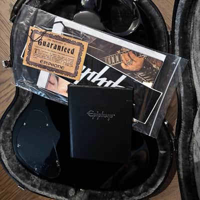 Epiphone Ltd. Ed. Tony Iommi Signature SG Custom 2019 Ebony w/ Gibson USA Iommi Pickups & Original Case image 2
