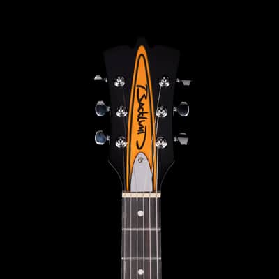 Pre Owned 2024 Eastwood	Backlund Rockerbox II Left-Handed Orange Stain With Gig Bag image 8