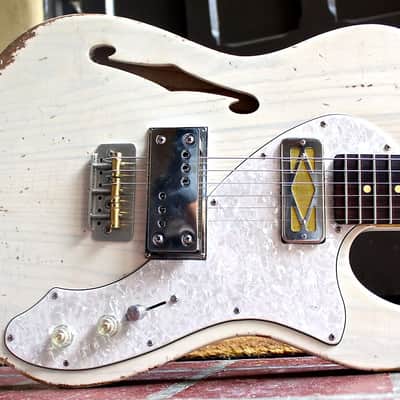 Pre-Order Waterslide Coodercaster Strat/Tele+Lollar 'Supro' Lap Steel, Mojo,Teisco Gold Foil Pickups image 23