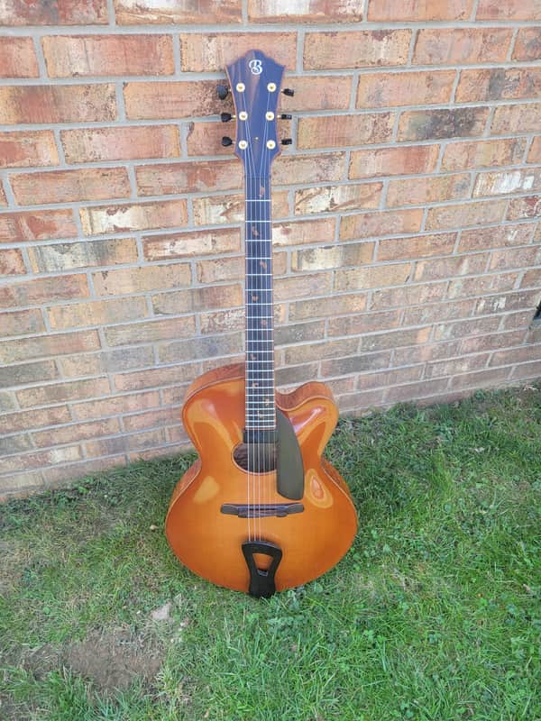 2004 Master Luthier Tom Bills Archtop Acoustic/Electric Guitar Fabulous Looks, Sound & Playability With Deluxe Case image 1