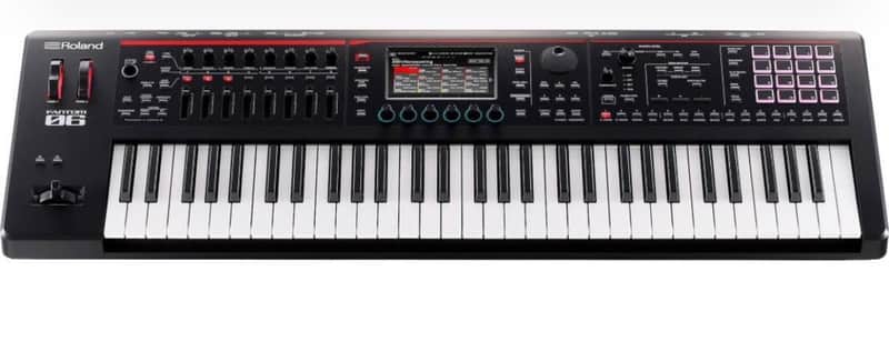 Roland FANTOM-06 61-Key Workstation Keyboard 2022 - Present - Black image 1