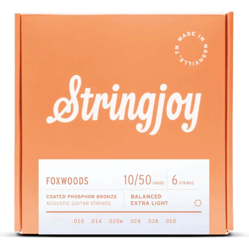 Stringjoy SJ-FW1050 FOXWOODS 10-50 Phosphor Bronze Acoustic Guitar image 1