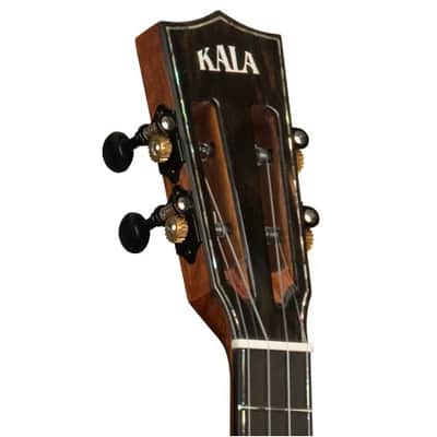 Kala Brand Contour Deluxe Solid Spruce & Rosewood Tenor Ukulele image 6