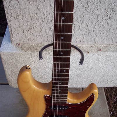 Lotus Stratocaster Style Electric Guitar Japan MIJ L-660 70s-80s Natural Tortoise Pickguard image 10
