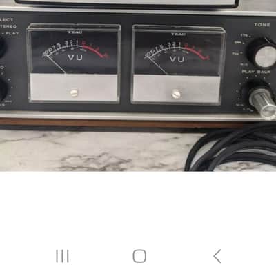 TEAC A-2050 70s - Wood/metal image 3