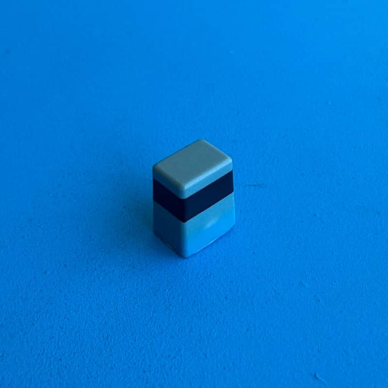 Panasonic RAMSA WR-S216 Mixer Part: Button Cap Cover Blue [2PCS] image 1