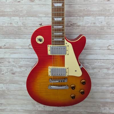 Epiphone Les Paul Standard (EMG Pickups) 81-85 Cherry | Reverb