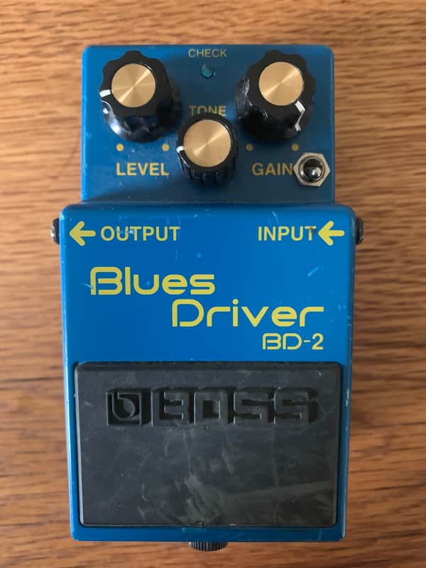 Keeley Boss BD-2 Blues Driver Overdrive with Phat Mod 2010s - Blue